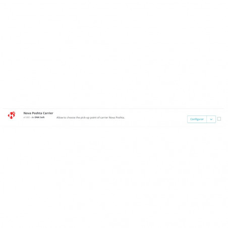 Prestashop novaposhta transporte