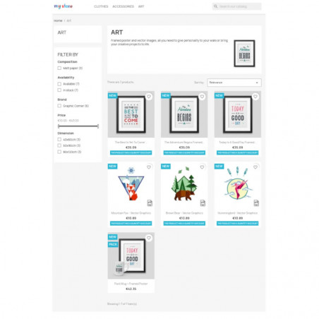Prestashop Volume Labelizer