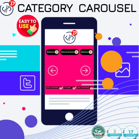 Prestashop carrusel de categorías