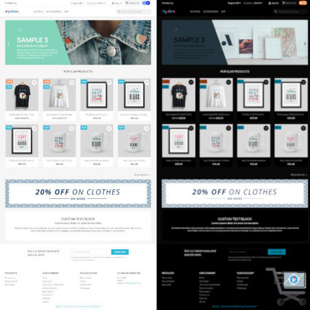Prestashop Dark mode for BackOffice & FrontOffice