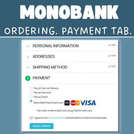 MonoBank платіжний модуль Prestashop