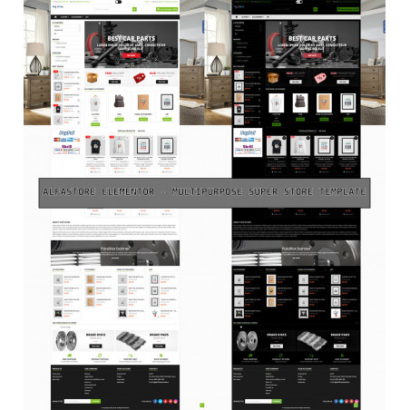 Prestashop Dark mode for BackOffice & FrontOffice