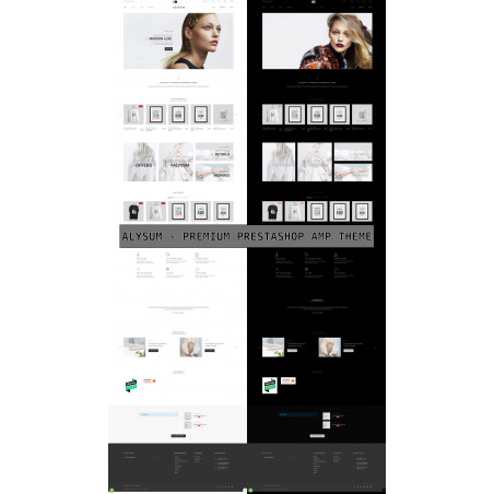 Prestashop Темний режим для Back Office і Front Office