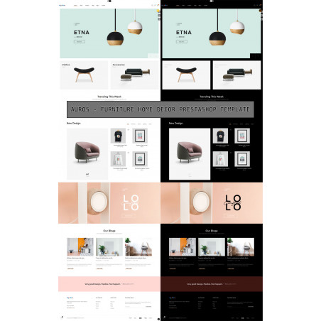 Prestashop Modo oscuro para BackOffice & FrontOffice