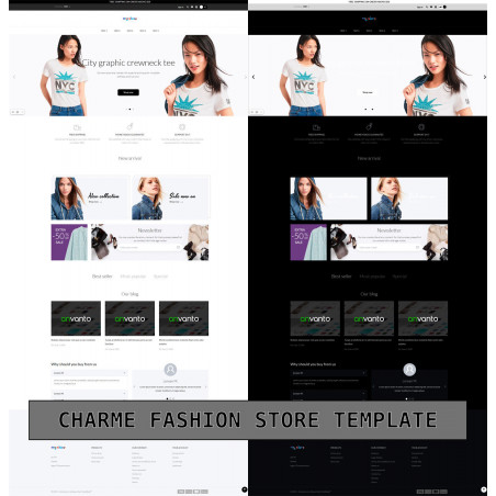 Prestashop Modo oscuro para BackOffice & FrontOffice