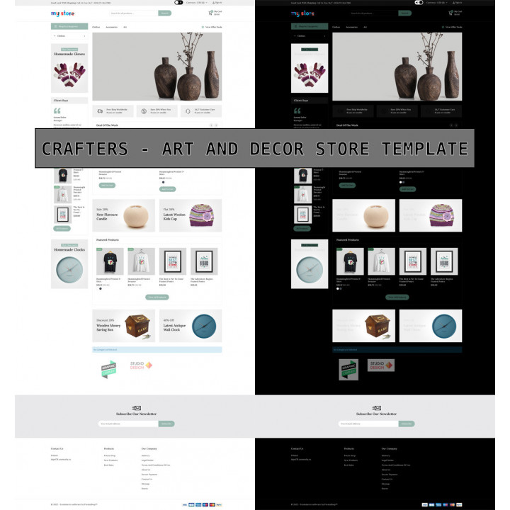 Prestashop Dark mode for BackOffice & FrontOffice