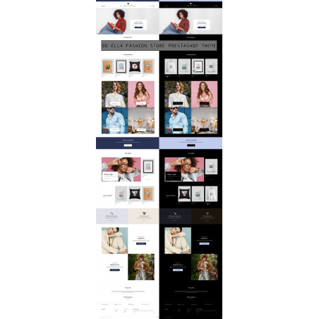 Prestashop Modo oscuro para BackOffice & FrontOffice