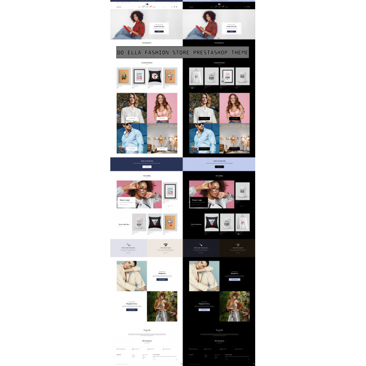 Prestashop Modo oscuro para BackOffice & FrontOffice