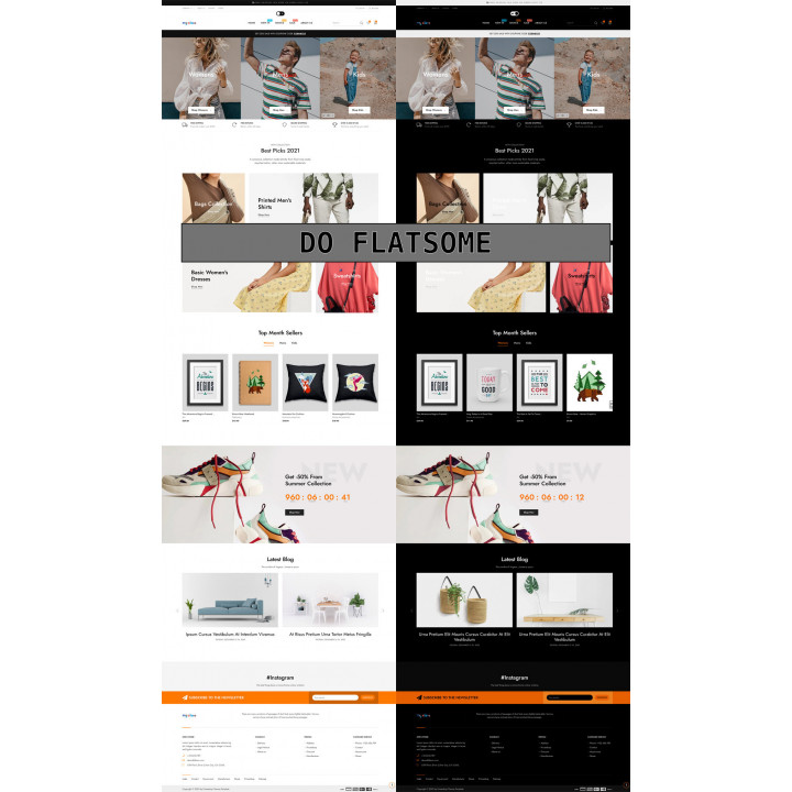 Prestashop Dark mode for BackOffice & FrontOffice