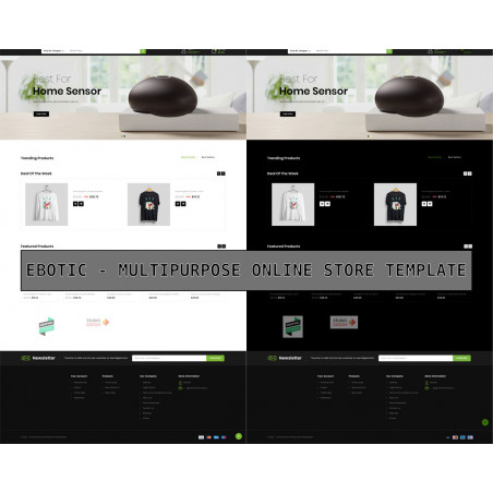 Prestashop Modo oscuro para BackOffice & FrontOffice