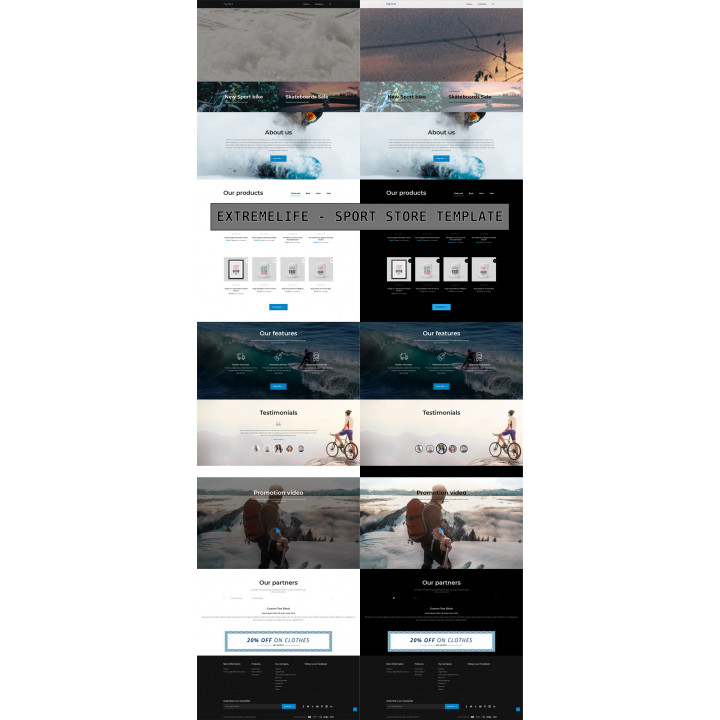 Prestashop Dark mode for BackOffice & FrontOffice