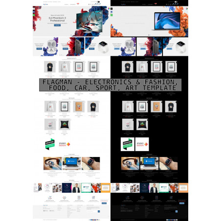 Prestashop Dark mode for BackOffice & FrontOffice