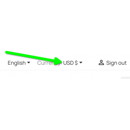 Prestashop Moneda predeterminada