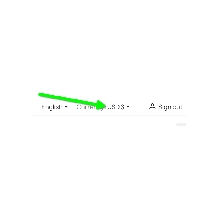 Prestashop Default currency